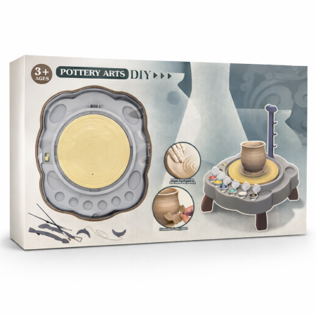 ماكينة تشكيل وتلوين الصلصال الخزفي <br> <span class='text-color-warm'>بيعت كلها</span>