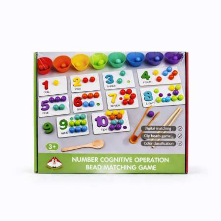 لعبة تطابق الألوان والأرقام