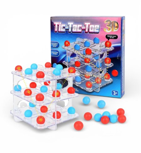 لعبة XO ثلاثية الأبعاد (تيك تاك تو 3D)