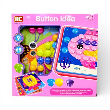 لعبة أزرار التلوين – Button Idea