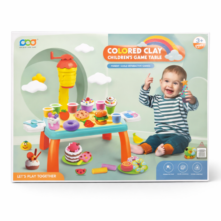 طاولة عجينة التشكيل الإبداعية مع ماكينة الآيس كريم