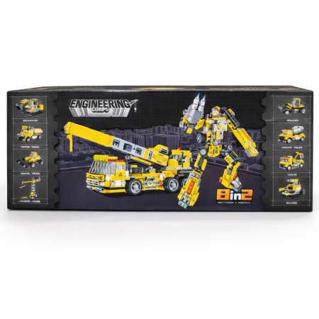 ليجو مجموعة البناء الهندسية 8 في 2 Engineering crops