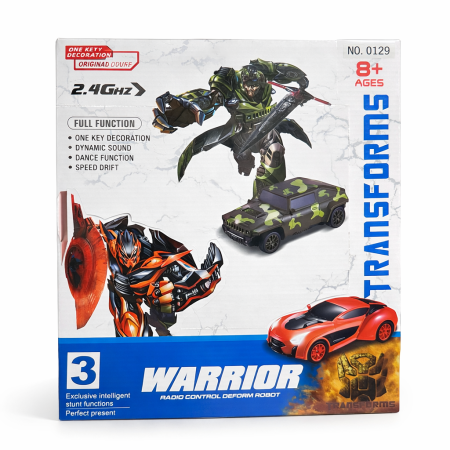 سيارة روبوت متحولة بالتحكم عن بعد – Warrior Transformers