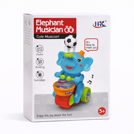 لعبة الفيل الموسيقي بالكرة الطائرة