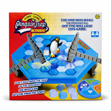 لعبة تحدي البطريق على الجليد – Penguin Trap