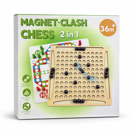 لعبة تحدي المغناطيس الذكية 2 في 1