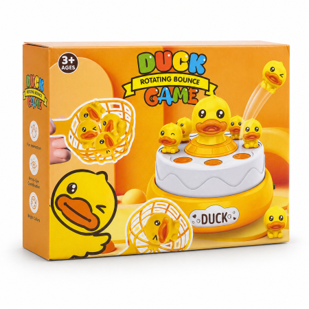 لعبة صيد البط الدوّارة (Duck Rotating Bounce Game)