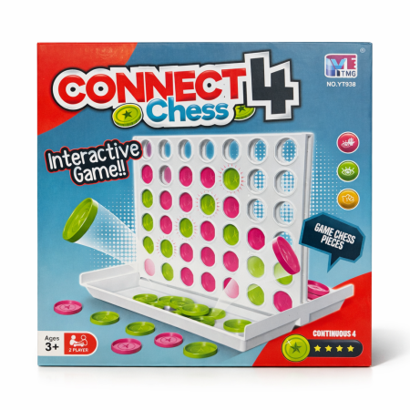 تحدي التوصيل الرباعي – Connect 4 Chess Game