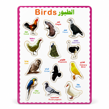 قاعدة الطيور الخشبية