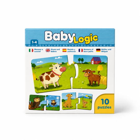 بازل المنطق (حيوان وصغيره) baby logic