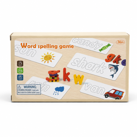 لعبة تهجئة الكلمات الإنجليزية (Word Spelling Game)