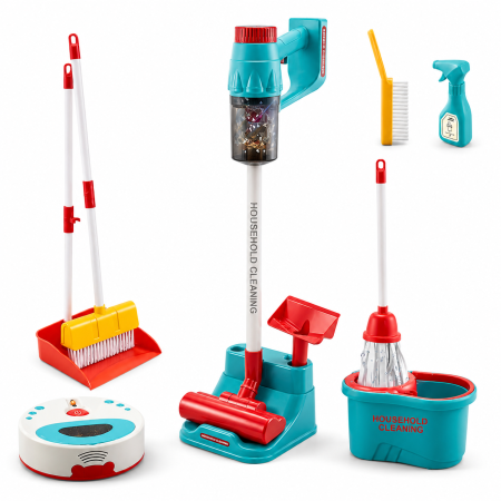 مجموعة أدوات التنظيف الكهربائية للأطفال – Cleaning Kit