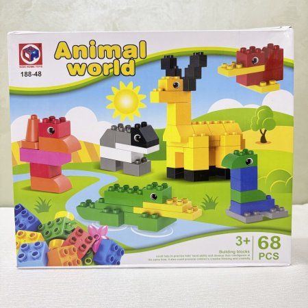 ليجو مكعبات تركيب الحيوانات Animal World