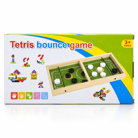 لعبة التركيب والتحدي 2 في 1 – Tetris Bounce Game