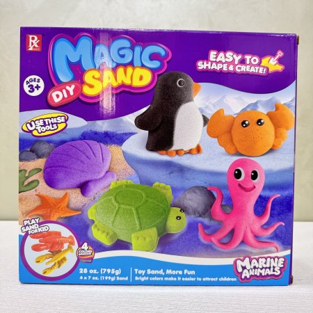 Magic Sand – الرمل السحري الملوّن