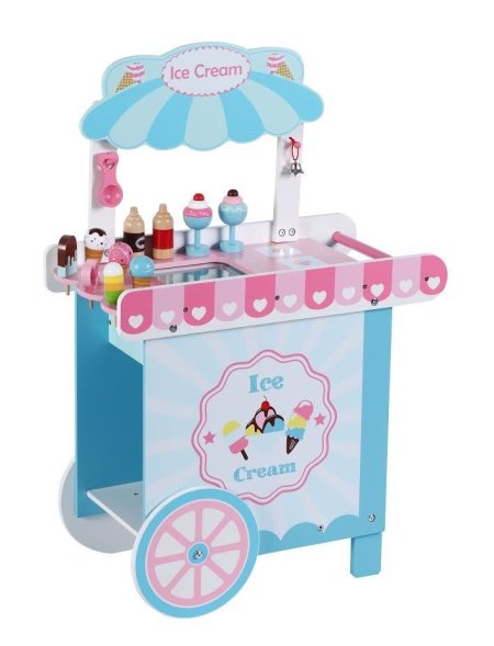 عربة ايس كريم خشب