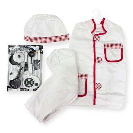 زي الشيف كامل للأطفال