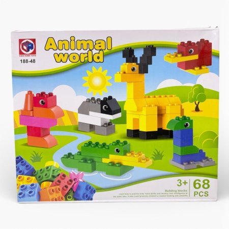 ليجو مكعبات تركيب الحيوانات Animal World