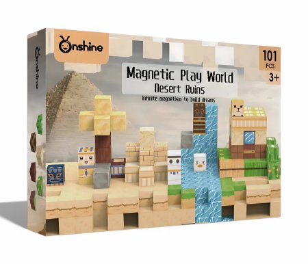 ليجو المكعبات المغناطيسية ماينكرافت – أطلال الصحراء