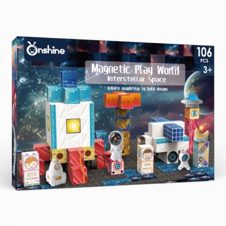 ليجو المكعبات المغناطيسية ماينكرافت – مغامرة الفضاء