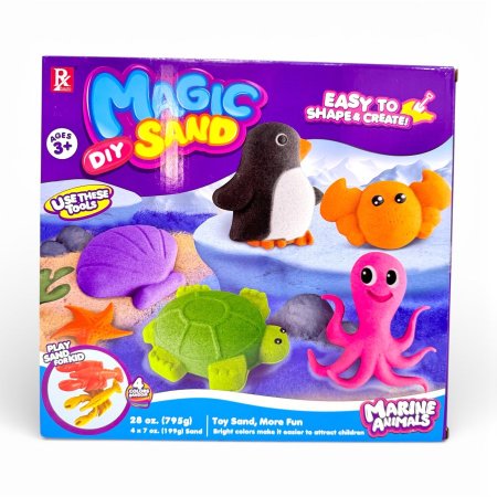 Magic Sand – الرمل السحري الملوّن