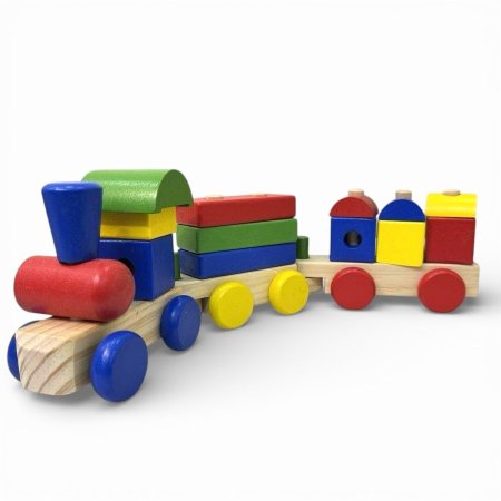 قطار الأشكال الهندسية الكبير