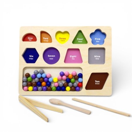 لعبة تمييز الأشكال والألوان