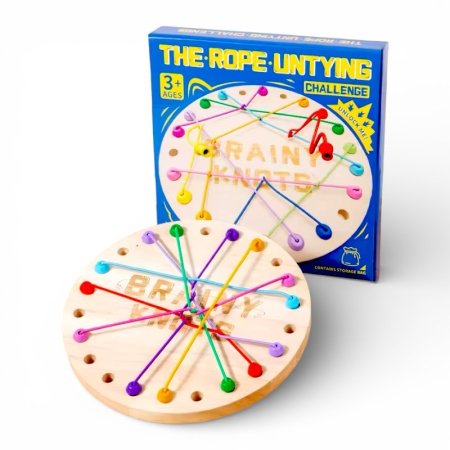 لعبة تحدي فك الحبال – Brainy Knots